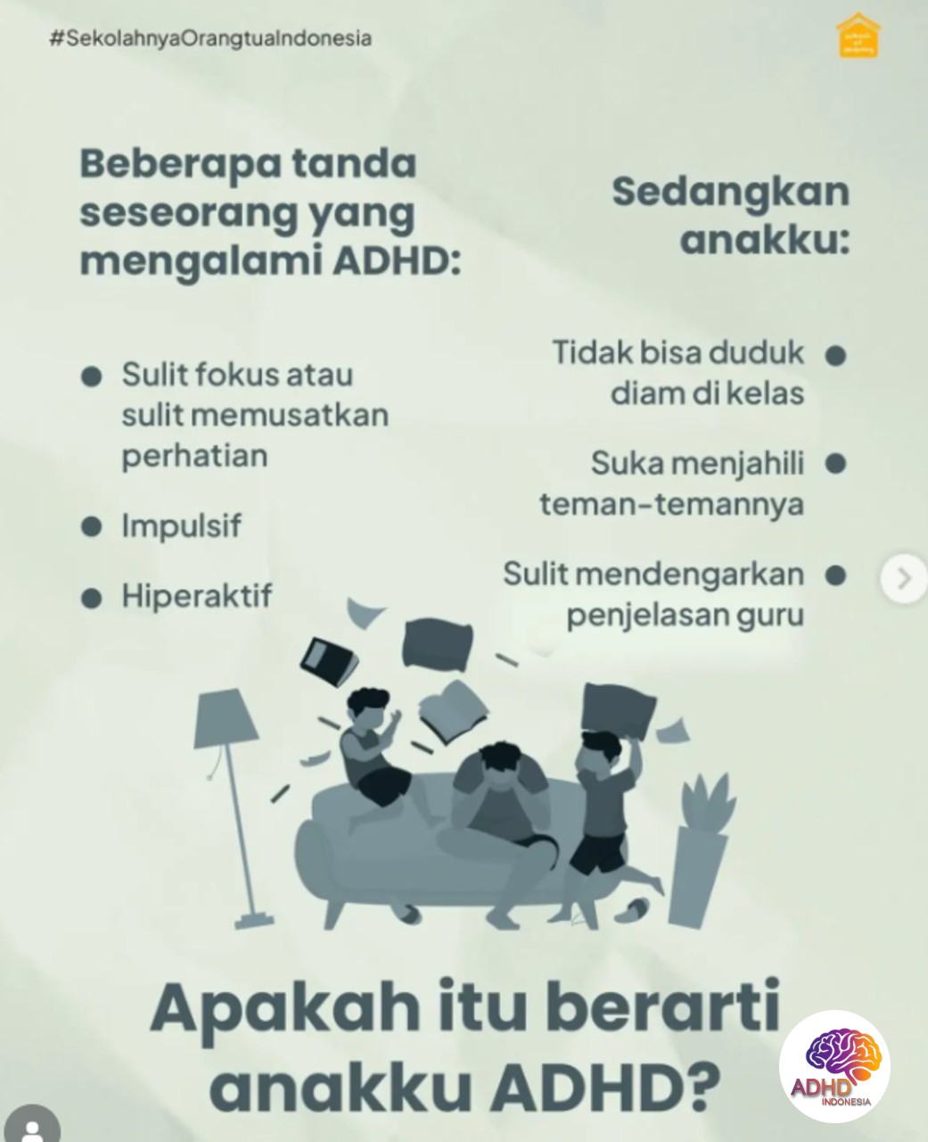 Ciri dan Gejala ADHD pada Anak Usia Dini di Kabupaten Ogan Komering Ulu